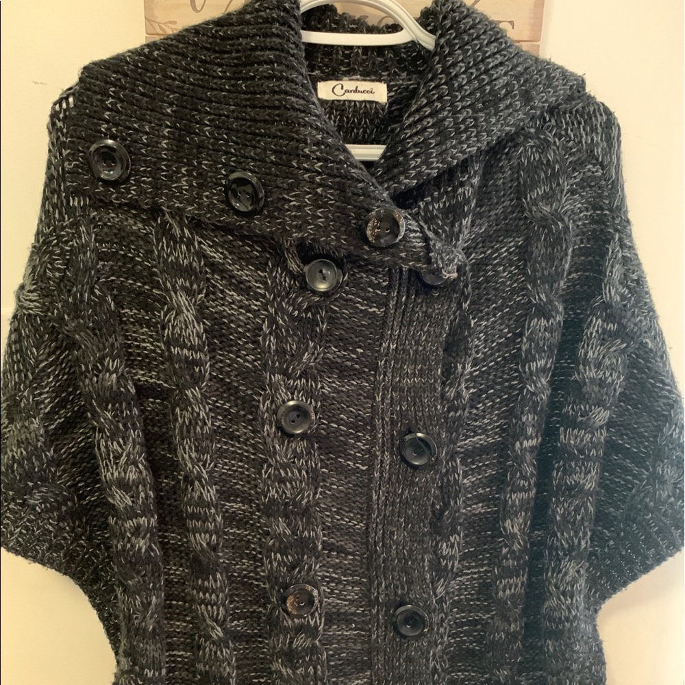 Cute poncho sweater